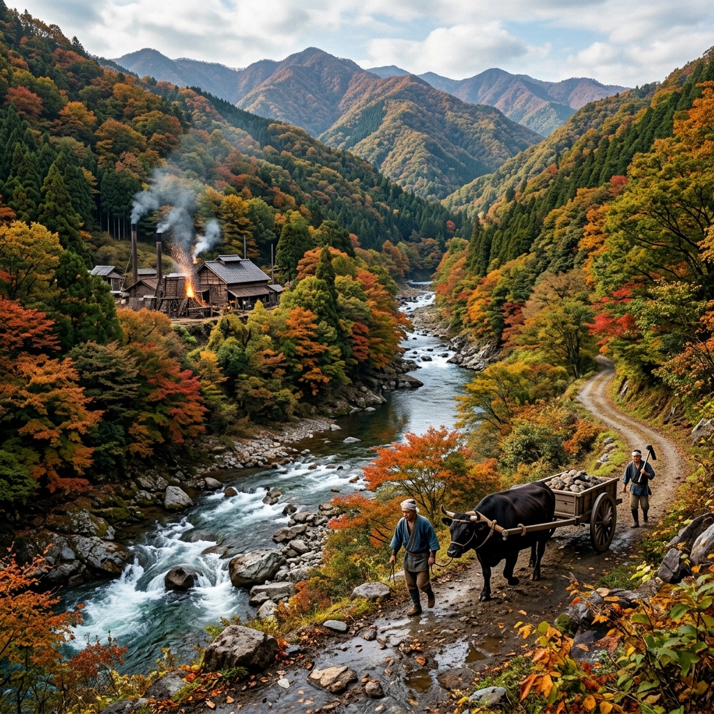 The Chugoku Mountains, Birthplace of Chiya Beef