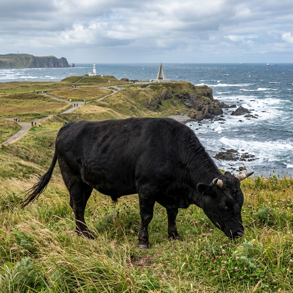 A Massive, Robust Soya Kurogyu Cow