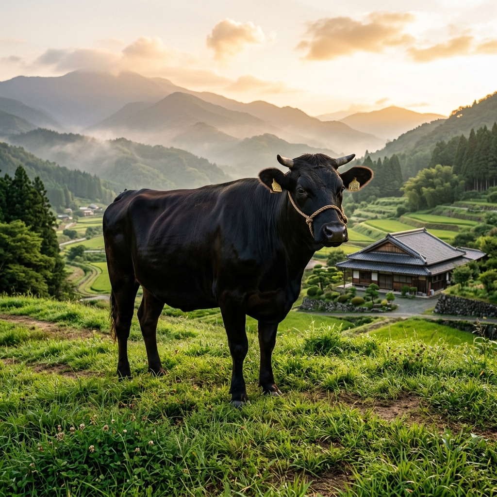 Tajima Cattle in Hyogo Prefecture