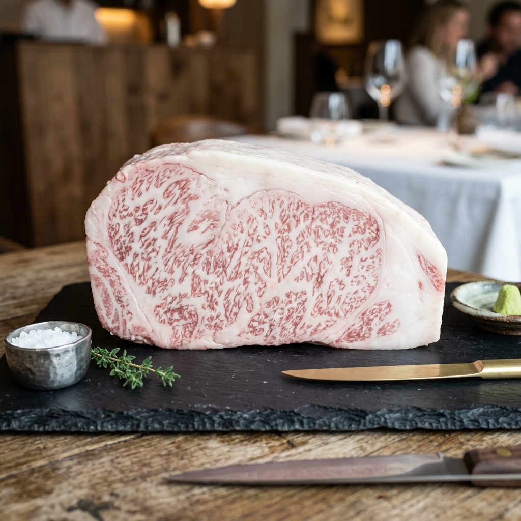 A Mythical BMS 12 Steak: Almost Entirely White Fat