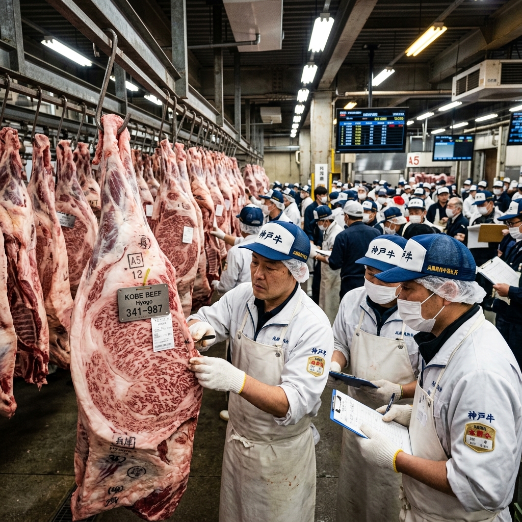 A High-Stakes Tajima-gyu Auction in Hyogo
