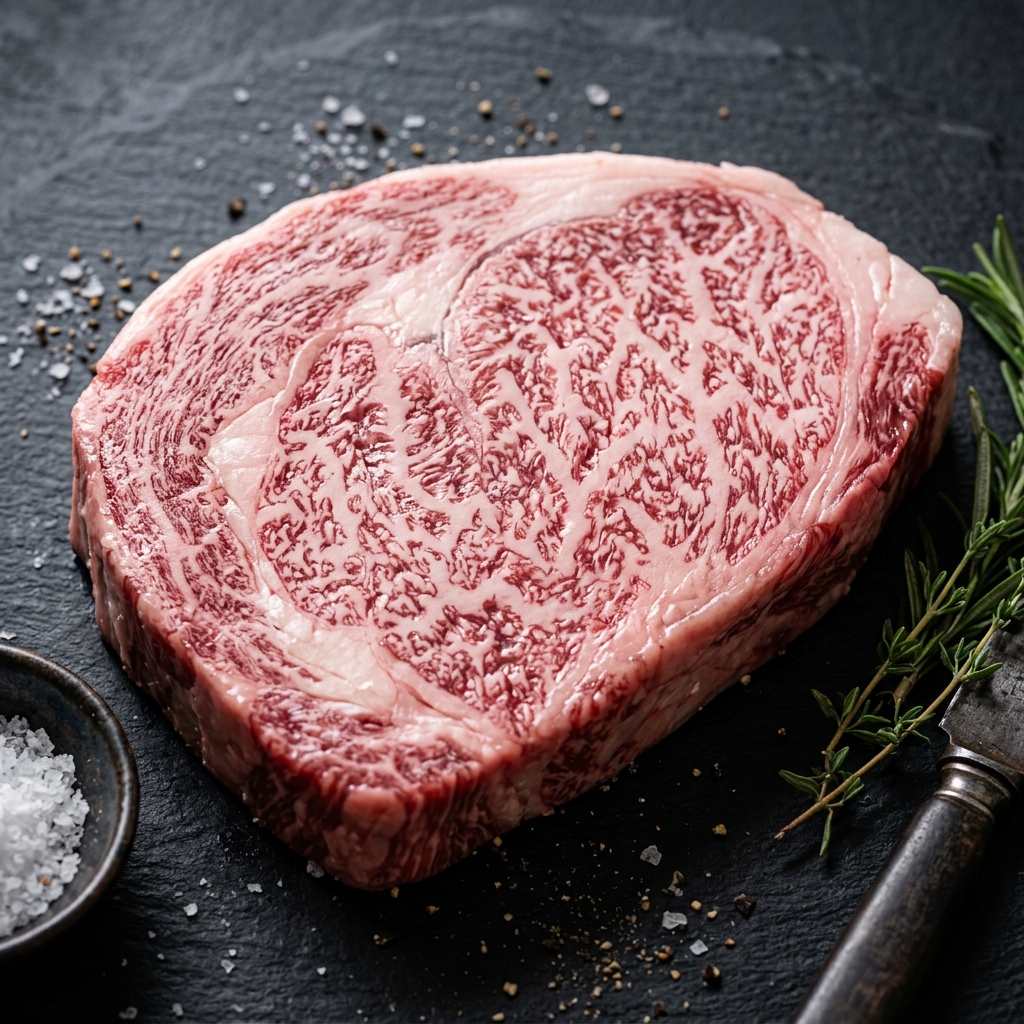 The Extreme Marbling of the Dominant Japanese Black Breed