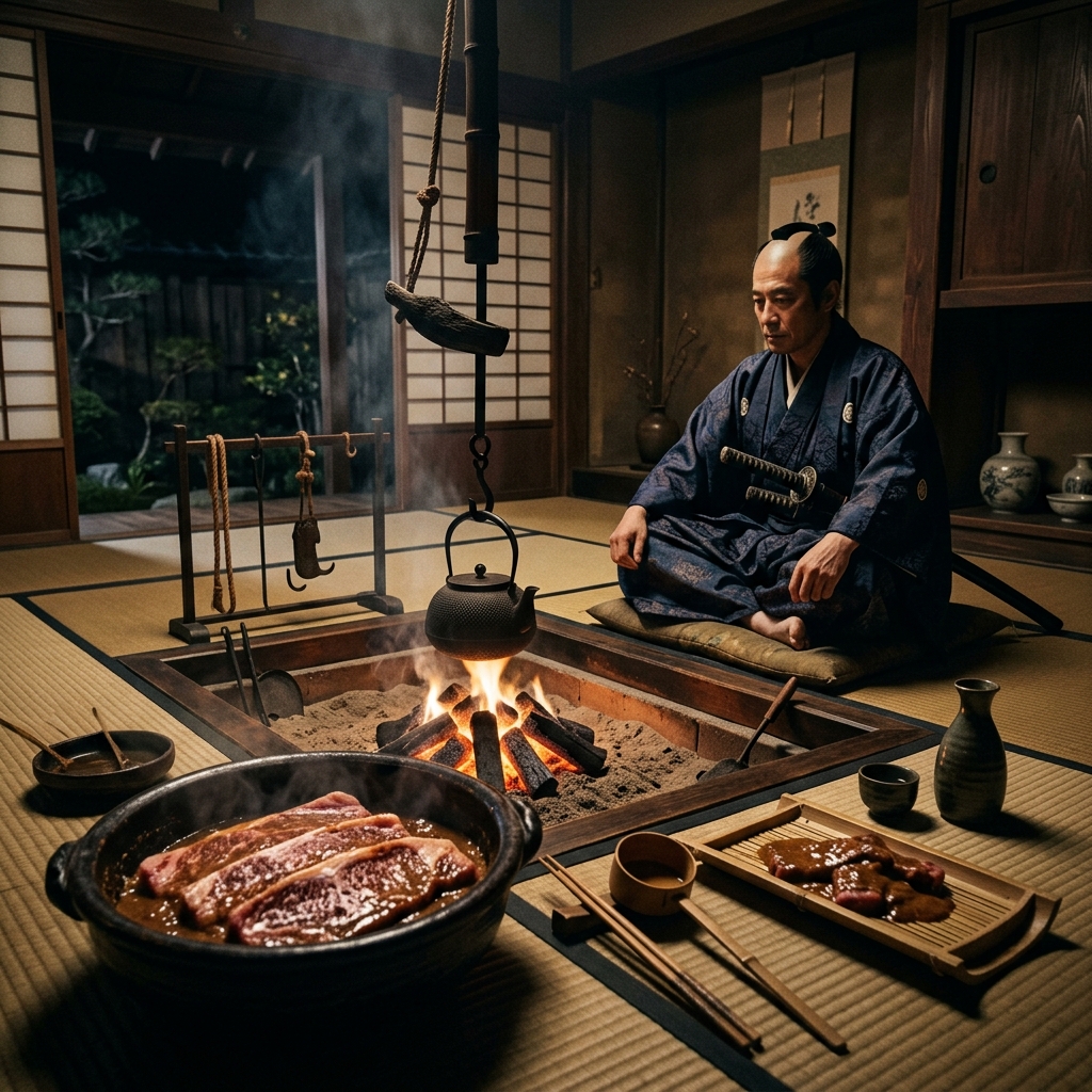 The Samurai Feast: Sengoku Military Rations, Edo Evasion Codes, and the Secret Origin of Medicinal Beef